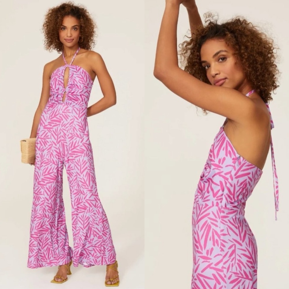 Hutch Charlie Halter Jumpsuit in Size Medium